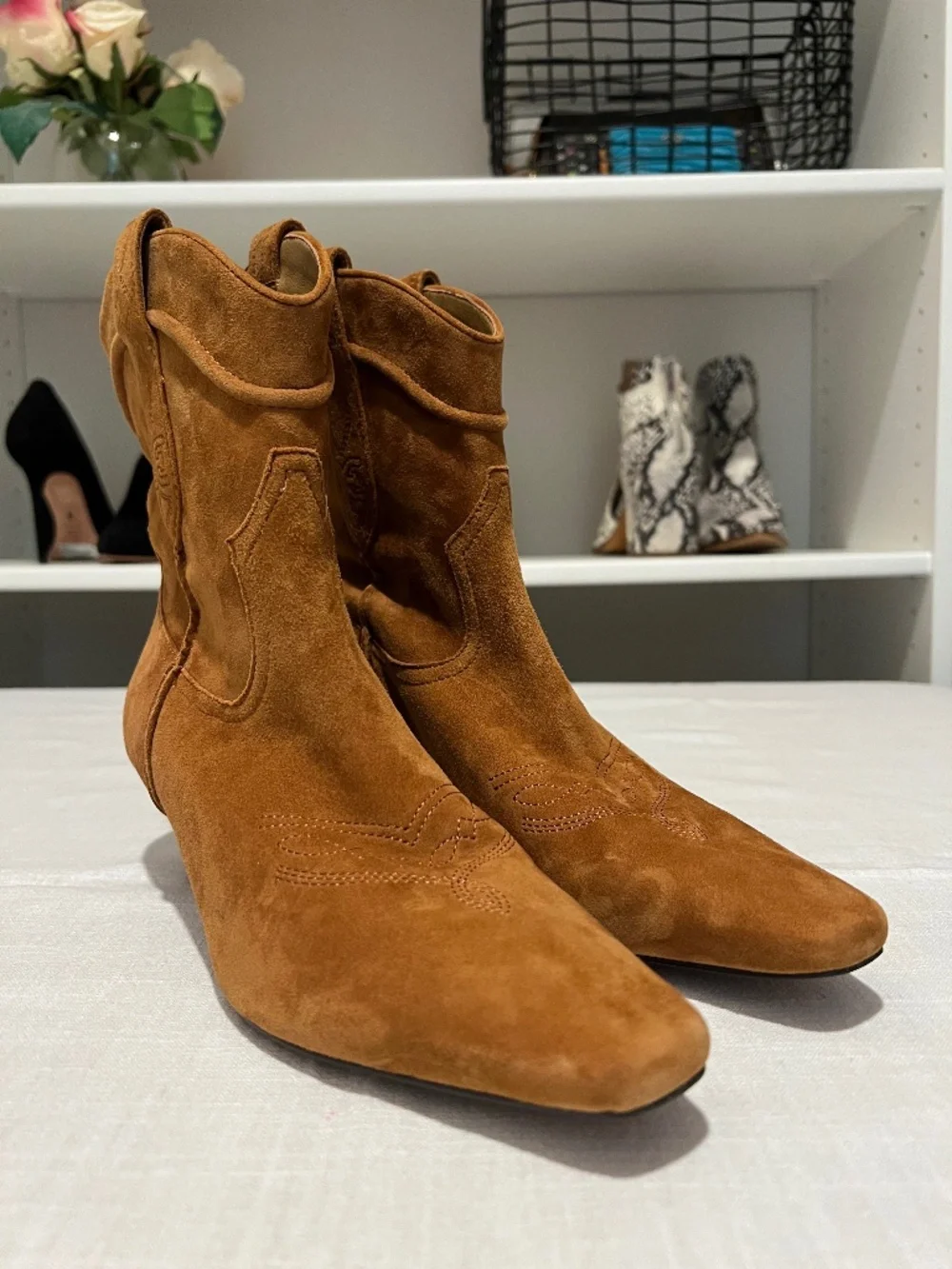 Sam Edelman - Taryn Western Bootie - Frontier - Size 8 - NWOB